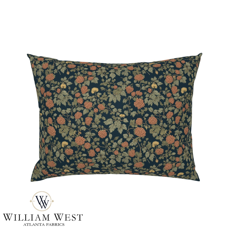 Atlanta Fabrics Hawthorne Passage Terracotta Fabric Fabric | Atlanta Fabrics
