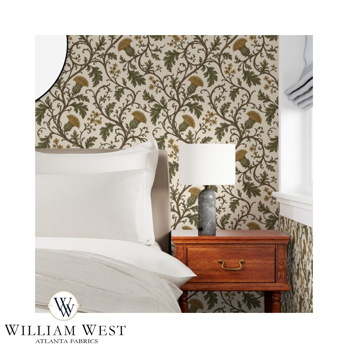 Heatherwick Vine Olde Gold Wallpaper