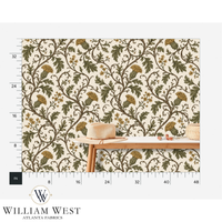 Heatherwick Vine Olde Gold Wallpaper