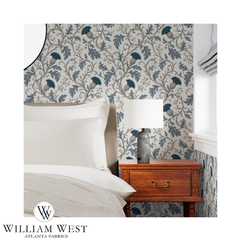 Heatherwick Vine Teal Wallpaper
