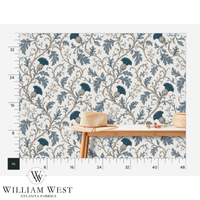 Heatherwick Vine Teal Wallpaper
