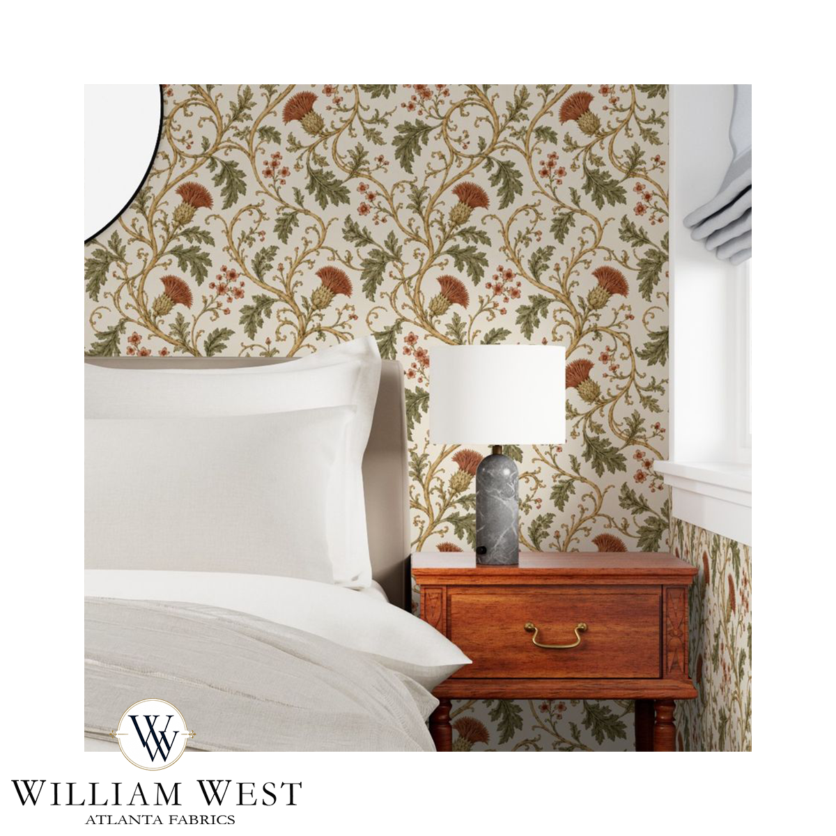 Heatherwick Vine Terra Cotta Wallpaper
