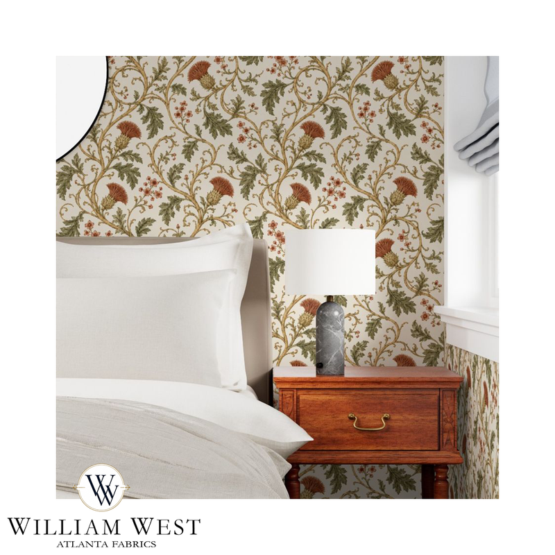 Heatherwick Vine Terra Cotta Wallpaper
