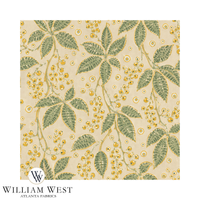 Hedgerow Berries Parchment Wallpaper