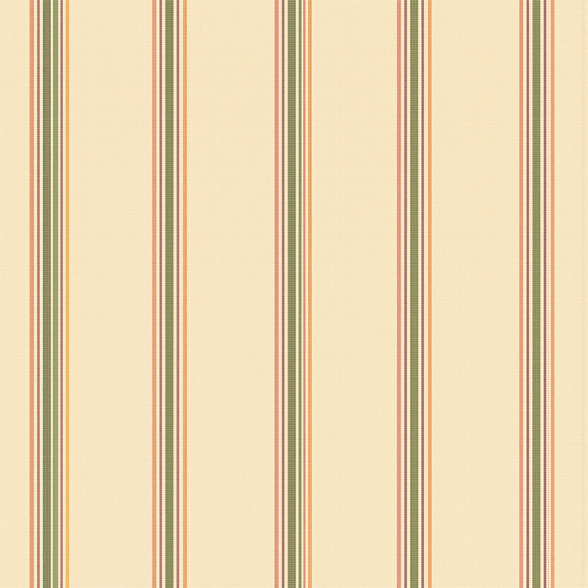 Atlanta Fabrics Heritage Ticking Stripe Faded Rose Fabric | Atlanta Fabrics