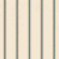 Atlanta Fabrics Heritage Ticking Stripe Indigo Fabric | Atlanta Fabrics