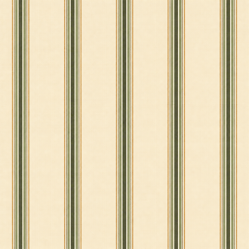 Atlanta Fabrics Heritage Ticking Stripe Live Oak Fabric | Atlanta Fabrics