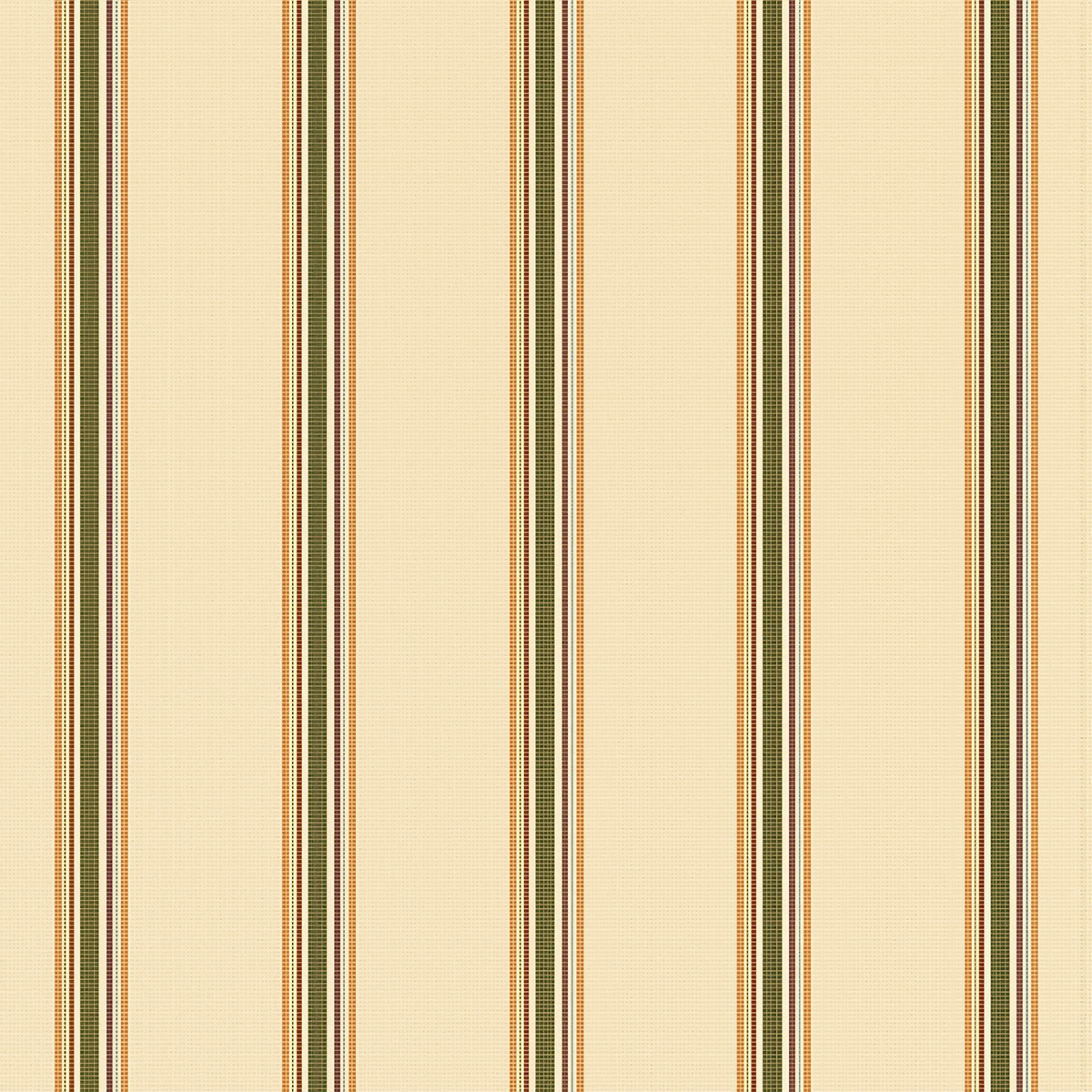 Atlanta Fabrics Heritage Ticking Stripe Ochre Fabric | Atlanta Fabrics