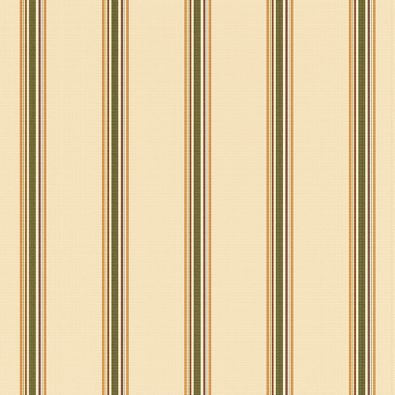 Atlanta Fabrics Heritage Ticking Stripe Ochre Fabric | Atlanta Fabrics