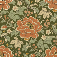 Highgrove Floral Salmon