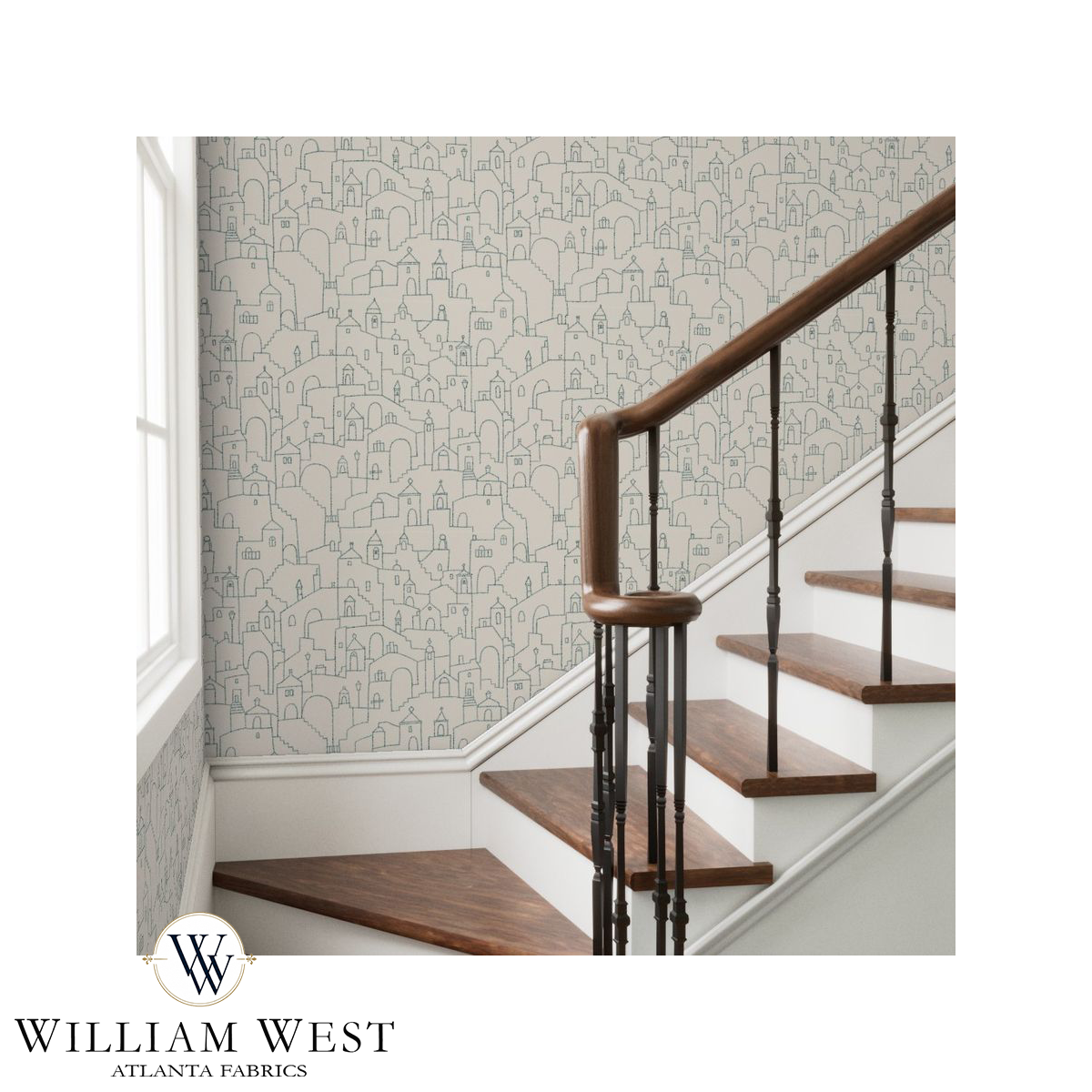 Hilltown Ivory Wallpaper