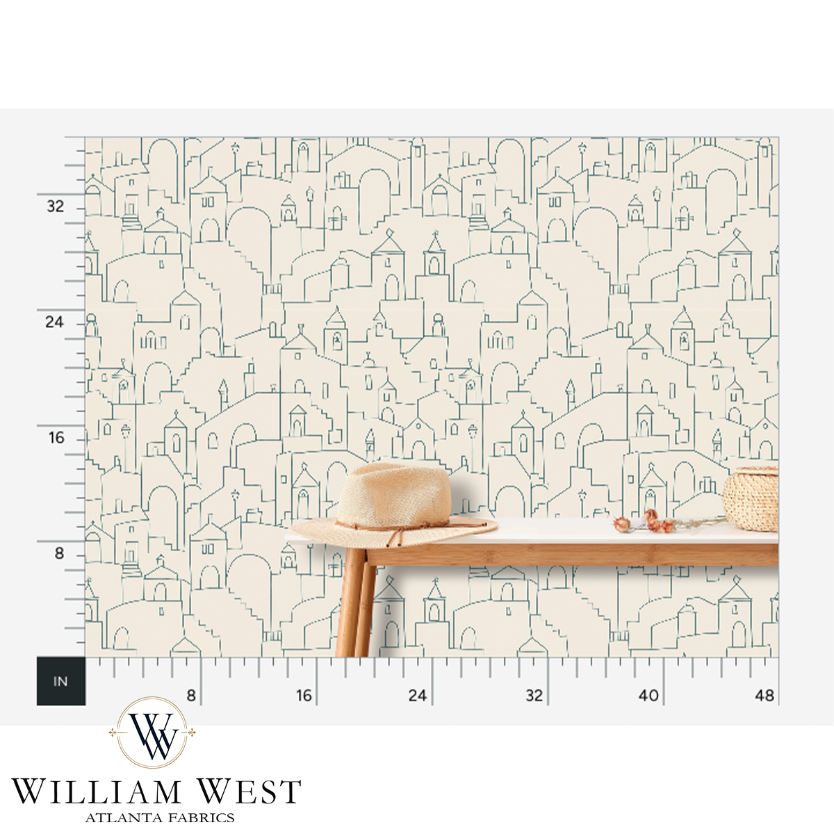 Hilltown Ivory Wallpaper