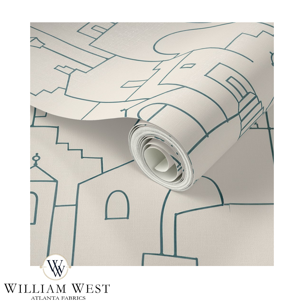 Hilltown Ivory Wallpaper