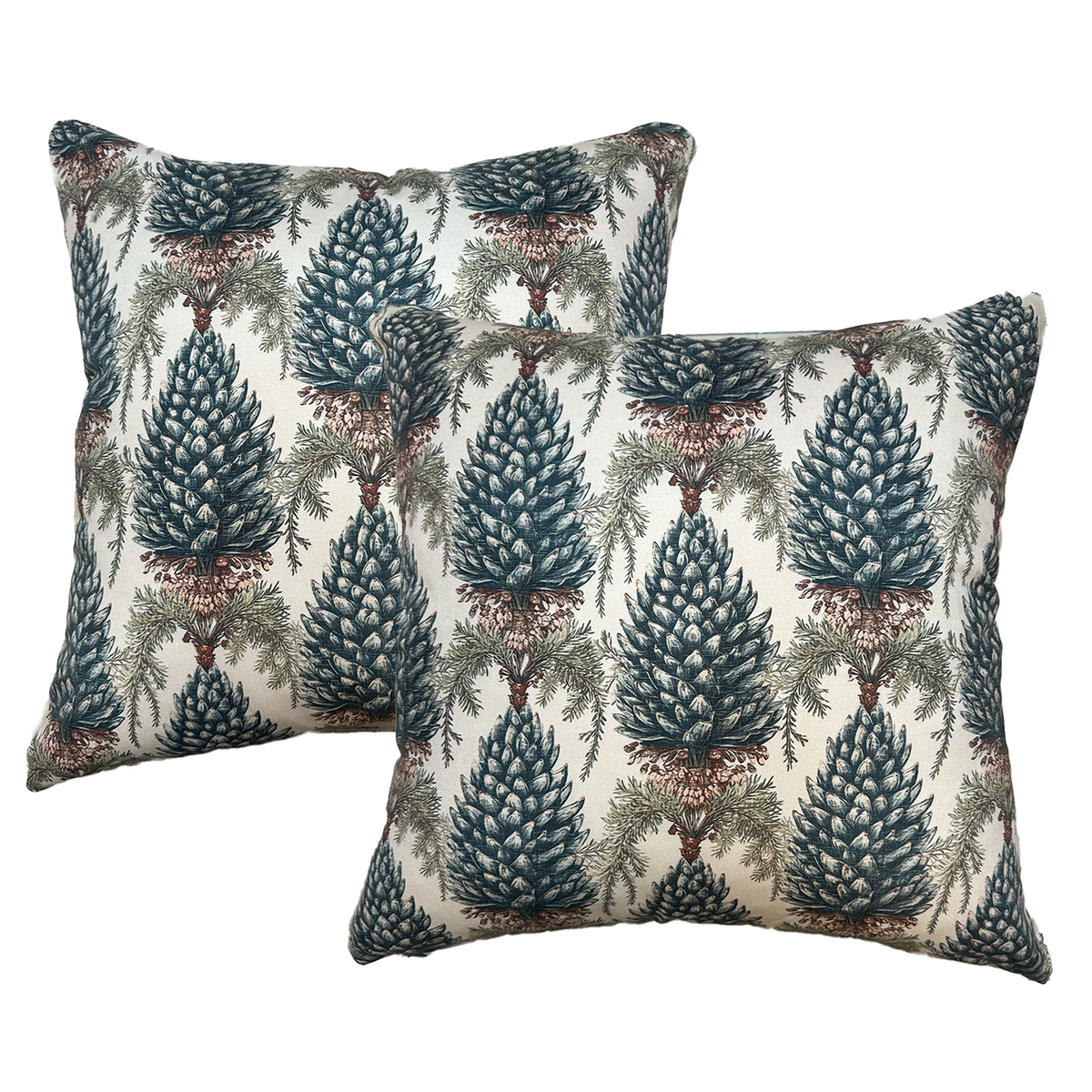 22x22 In The Pines Natural Pillow Cover