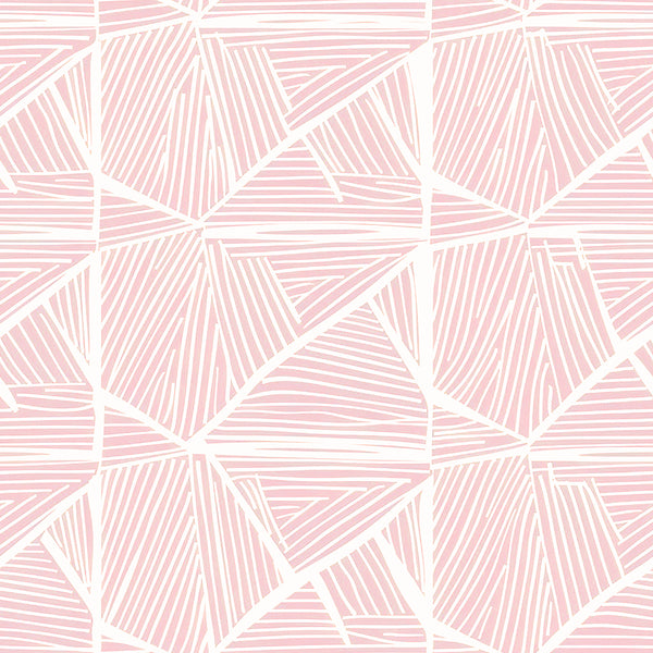Atlanta Fabrics Interconnected Pink Fabric | Atlanta Fabrics