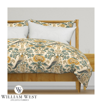 Atlanta Fabrics Ironwood Lane Ochre Fabric | Atlanta Fabrics