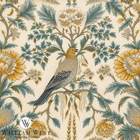 Atlanta Fabrics Ironwood Lane Ochre Fabric | Atlanta Fabrics