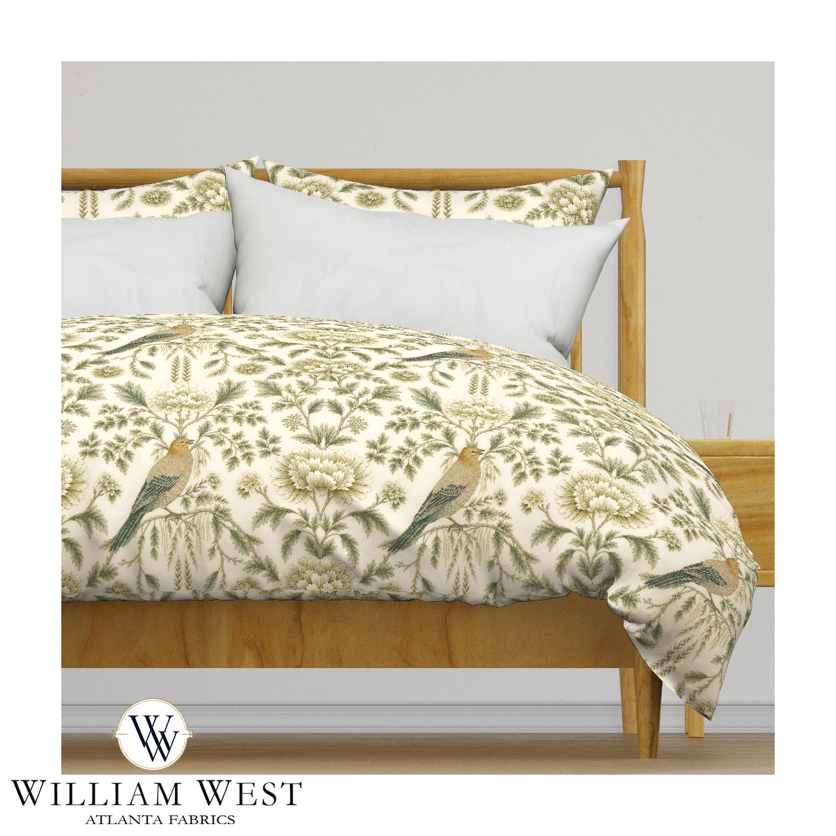 Atlanta Fabrics Ironwood Lane Sage Fabric | Atlanta Fabrics