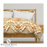 Atlanta Fabrics Ironwood Lane Terracotta Fabric | Atlanta Fabrics