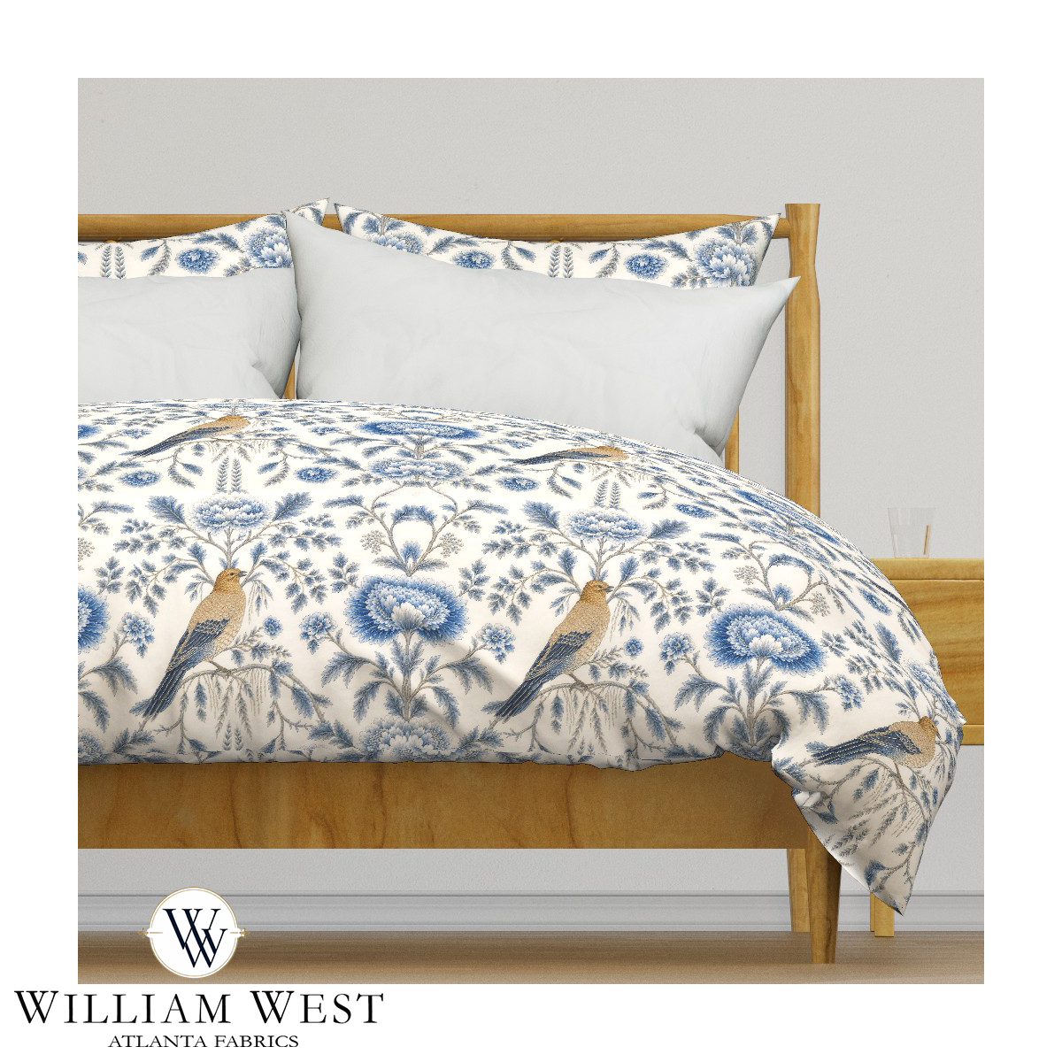 Atlanta Fabrics Ironwood Lane Wedgewood Fabric | Atlanta Fabrics