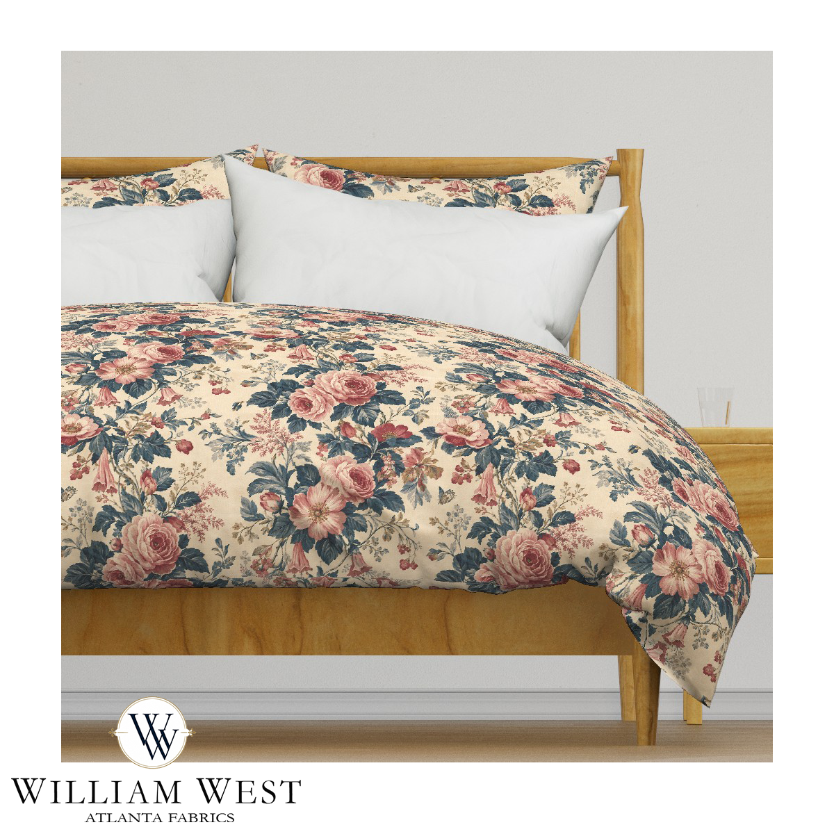 Atlanta Fabrics Island House Amaranth Fabric | Atlanta Fabrics