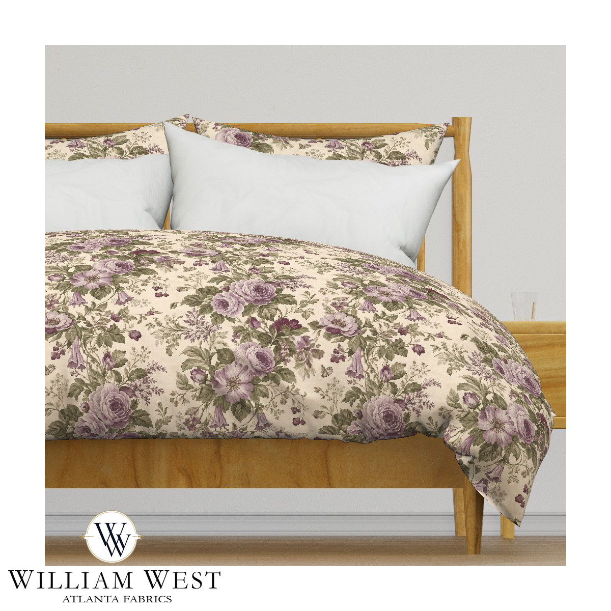 Atlanta Fabrics Island House Lavender Fabric | Atlanta Fabrics