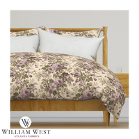 Atlanta Fabrics Island House Lavender Fabric | Atlanta Fabrics