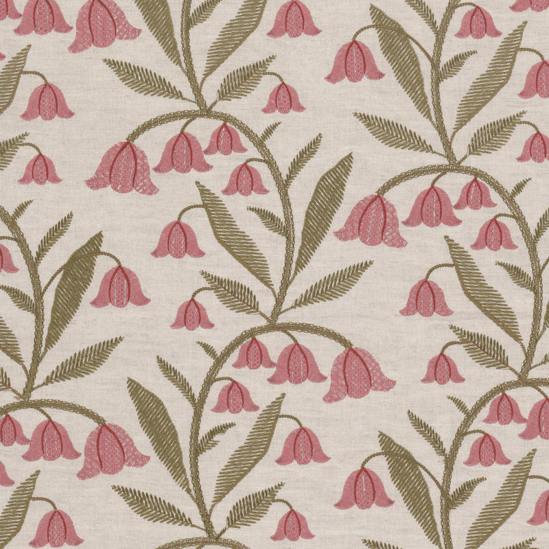 STOUT JOANNE 3 CRANBERRY Fabric | Atlanta Fabrics