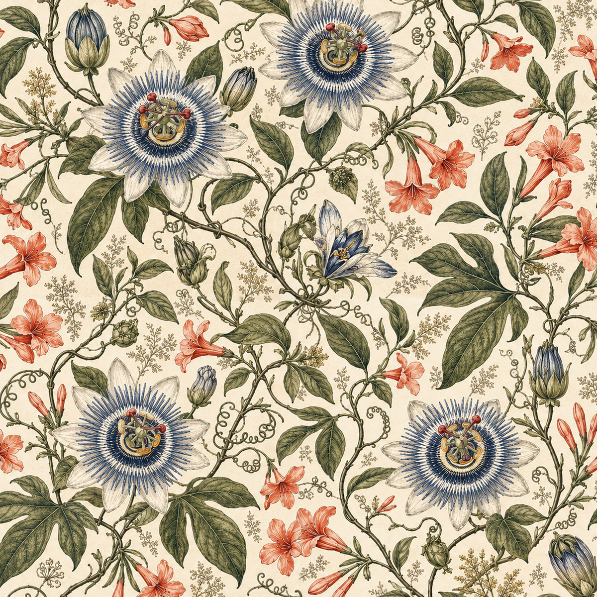 Jasmine and Passion Indigo and Rose