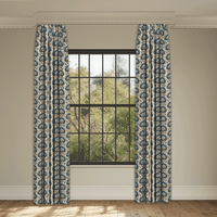 Jubilee Teal Made to Measure Curtains