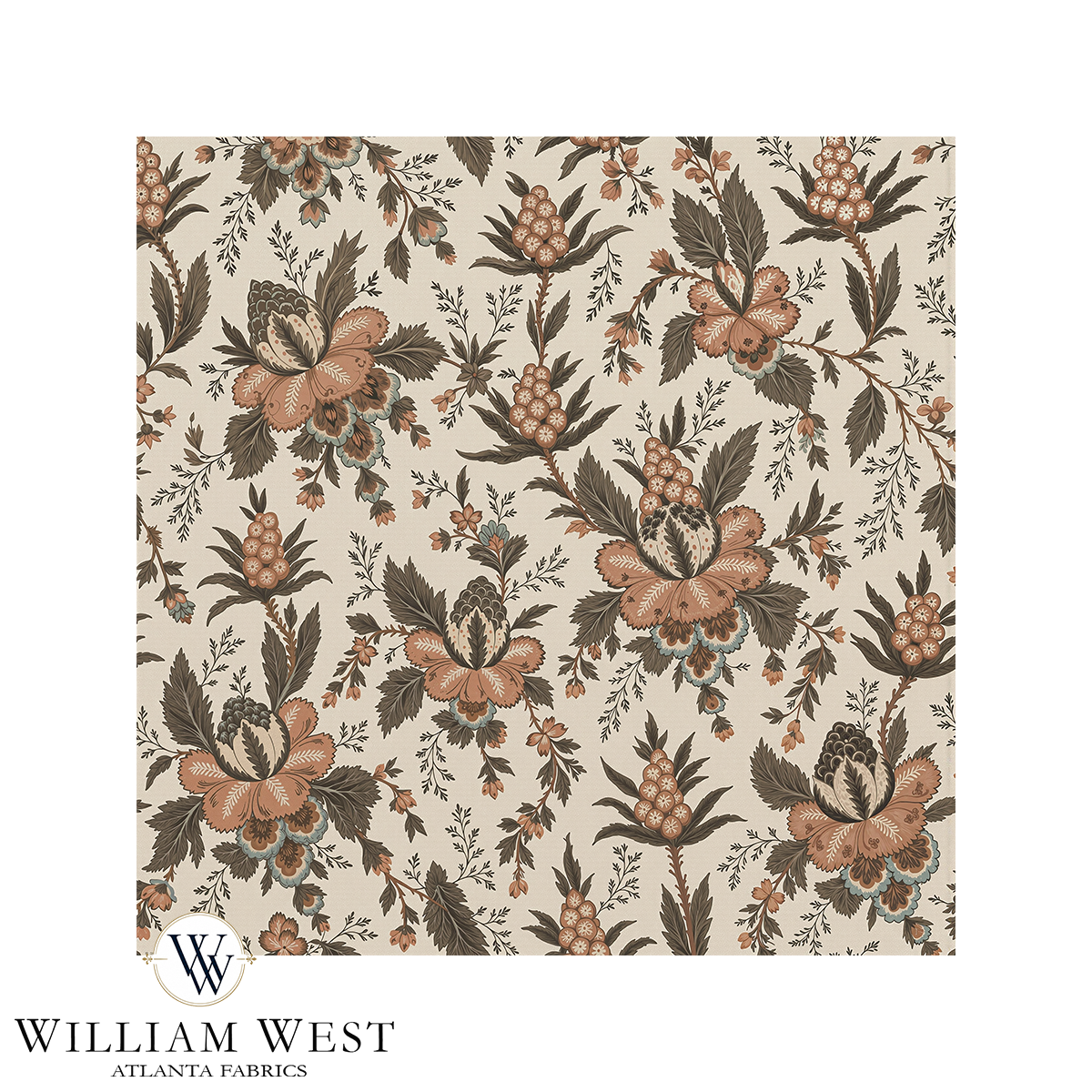June Blossom Clay Wallpaper