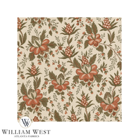 June Blossom Madder Wallpaper