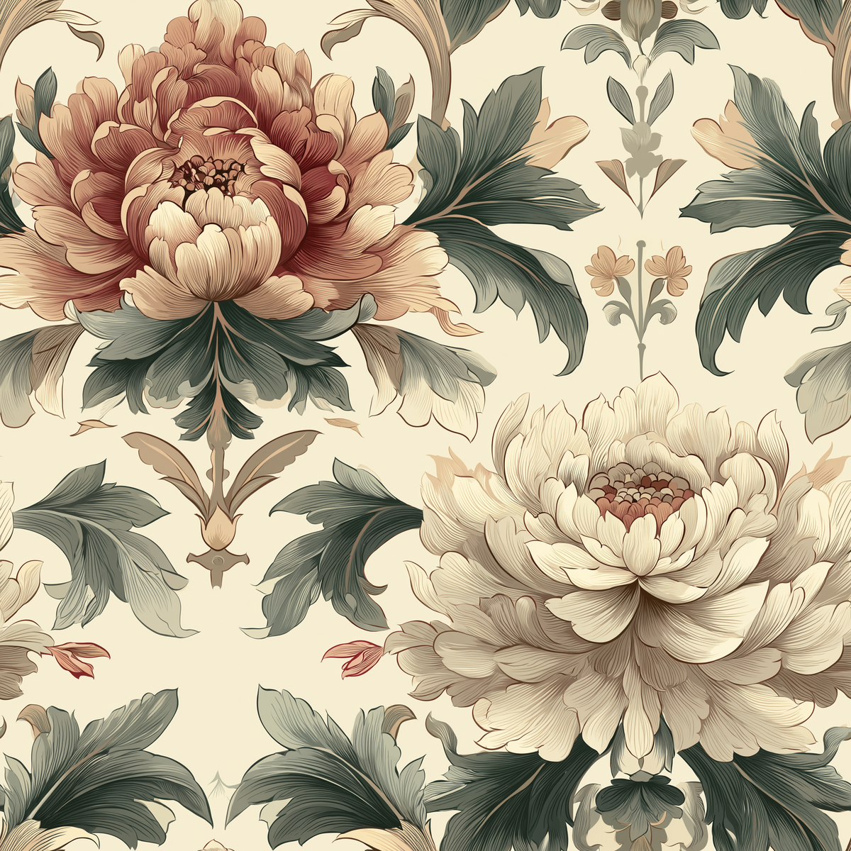 Kingswell Peony Bayleaf