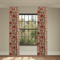Knowing Red Made to Measure Curtains