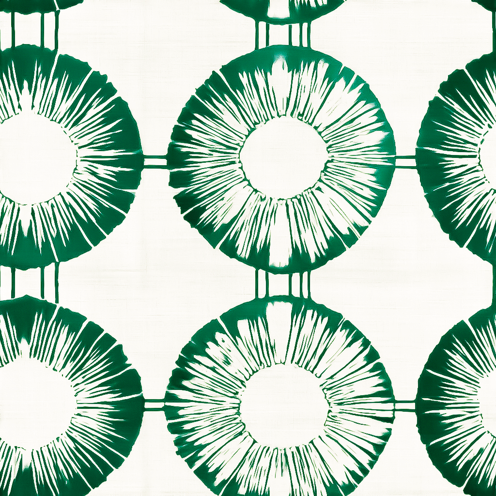 Large Crouds Green – Atlanta Fabrics