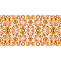 William West Designs Lauderhill Orange Fabric | Atlanta Fabrics