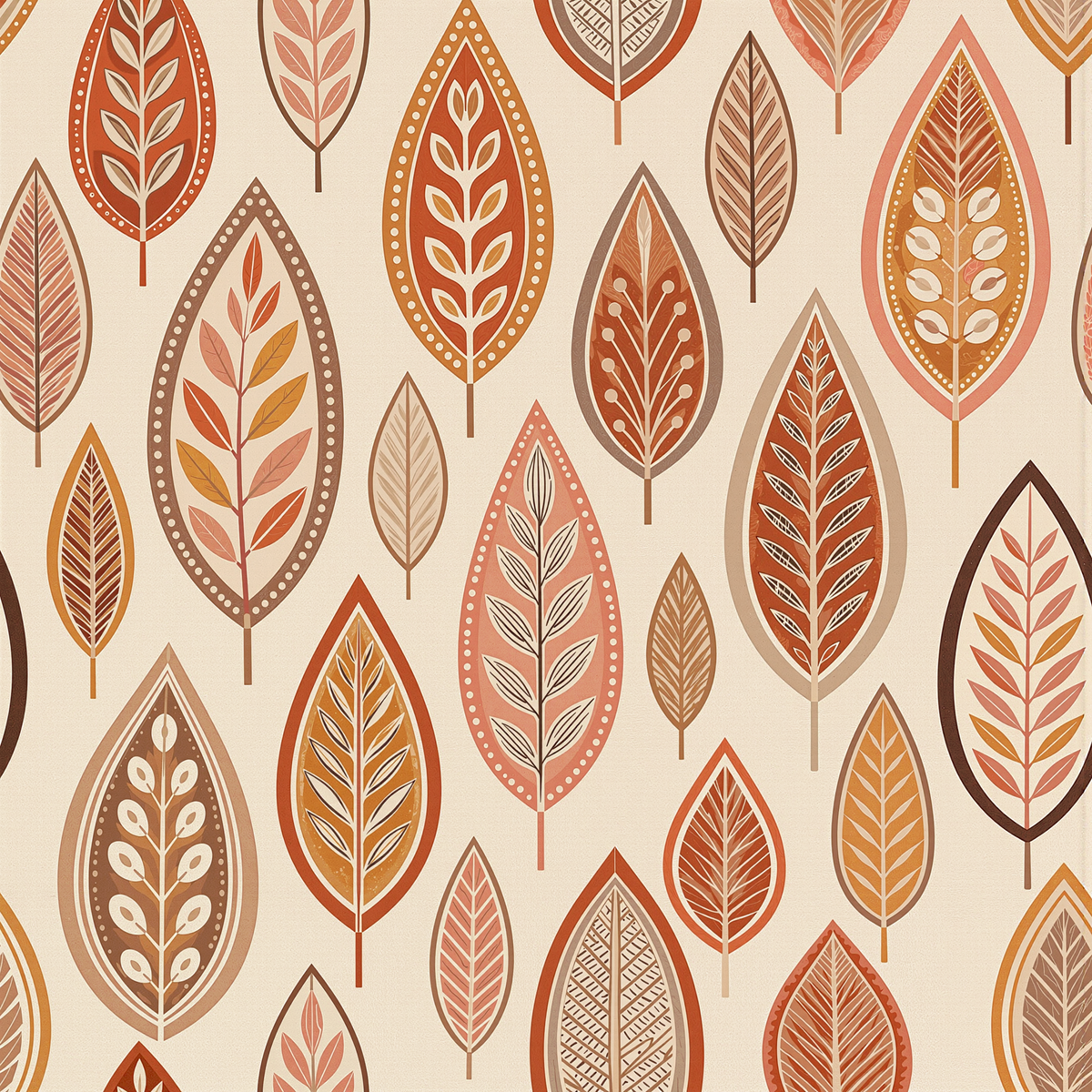 Leaf Parade Orange