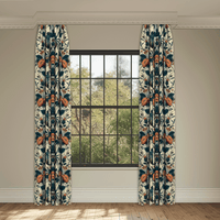 Look Again Teal Made to Measure Curtains