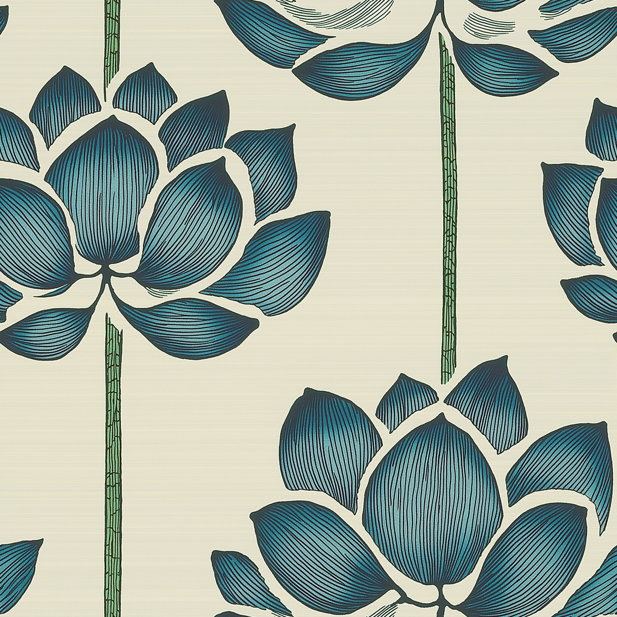 Lotus Indienne Teal