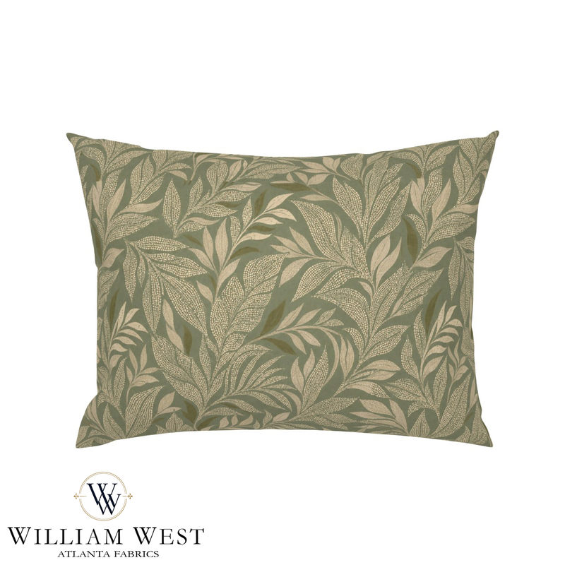 Atlanta Fabrics Lundgren Sage Fabric | Atlanta Fabrics