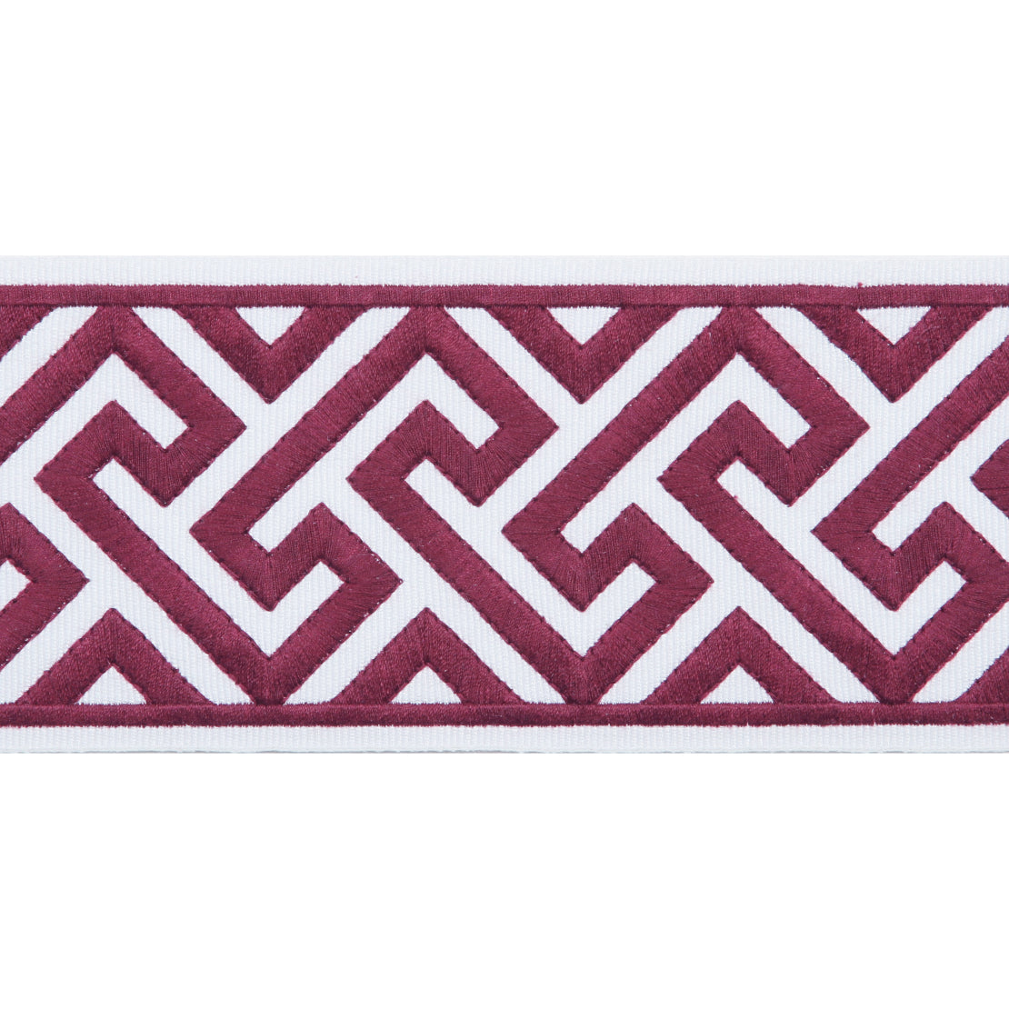 MELROSE EMB TAPE CLARET