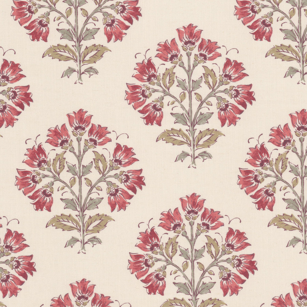 STOUT MIXEDBAG 1 RHUBARB Fabric | Atlanta Fabrics