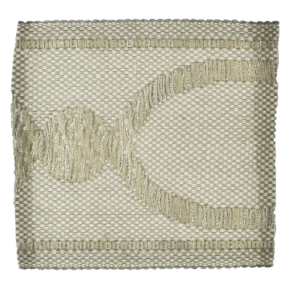 STOUT MONOGRAM 3 ASH Trim | Atlanta Fabrics