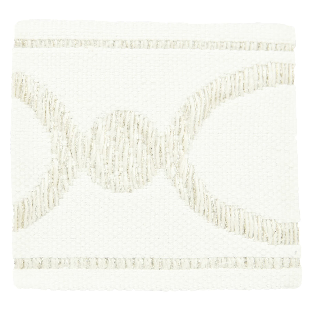 STOUT MONOGRAM 5 IVORY Trim | Atlanta Fabrics