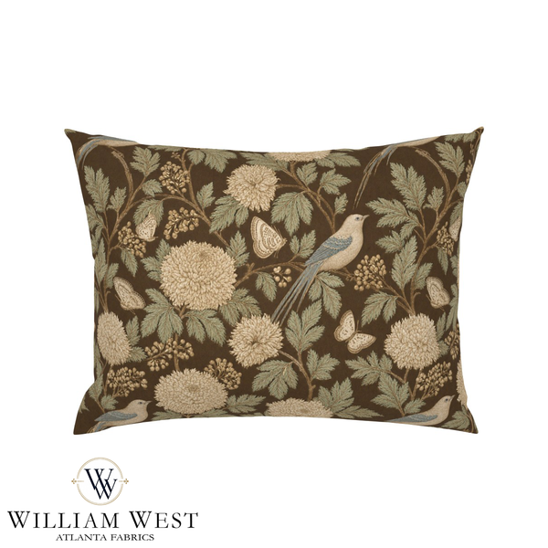 Atlanta Fabrics Maddox Walnut Fabric | Atlanta Fabrics