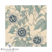 Atlanta Fabrics Meadow Arcade Seafoam Fabric | Atlanta Fabrics