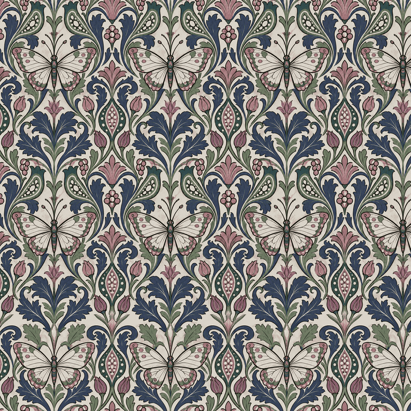 Atlanta Fabrics Meet Me At The Fair Ultramarine Fabric | Atlanta Fabrics
