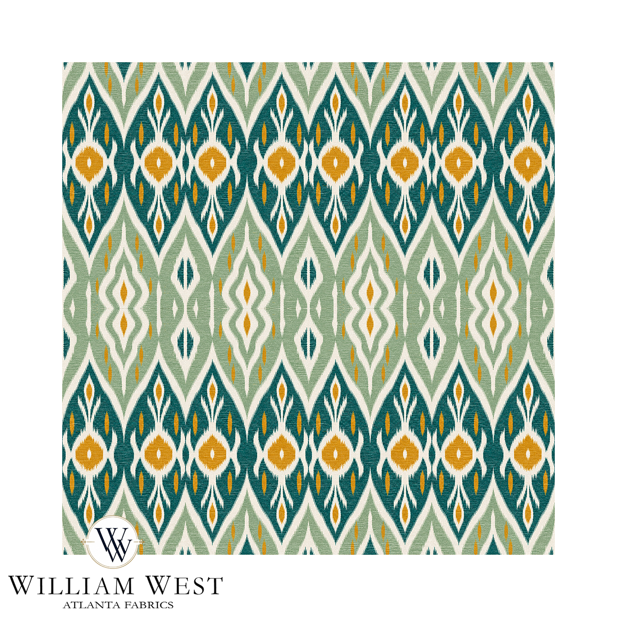 Meridian Ikat Teal