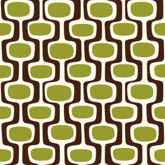 Atlanta Fabrics Mod Link Walnut Olive Fabric | Atlanta Fabrics