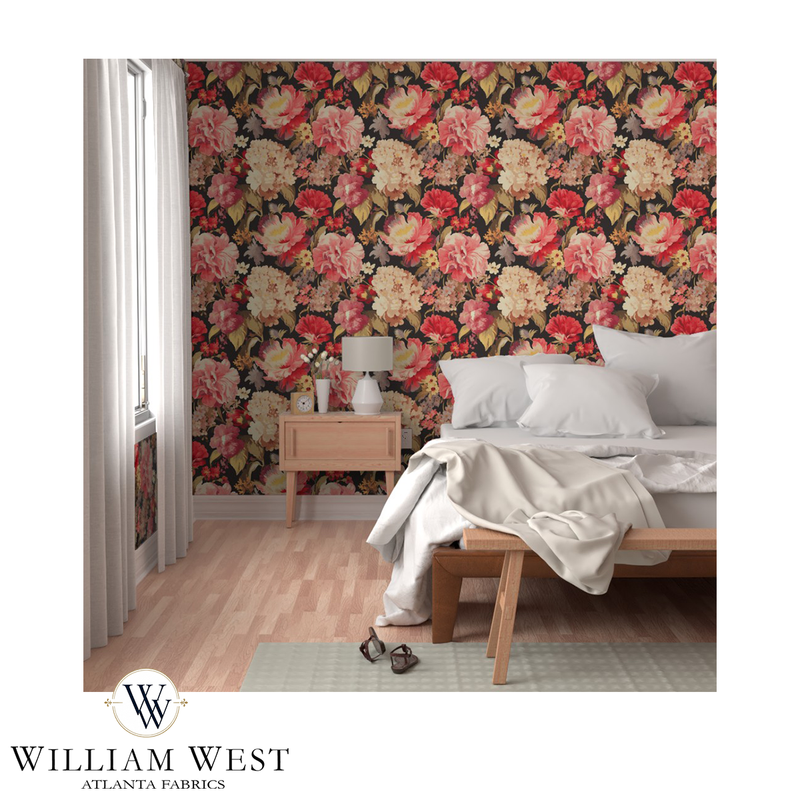 Monterey in May Poppy Wallpaper